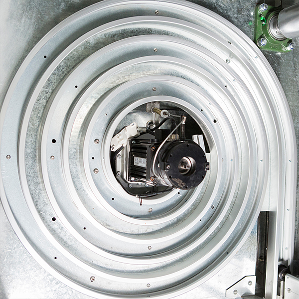 high speed spiral door