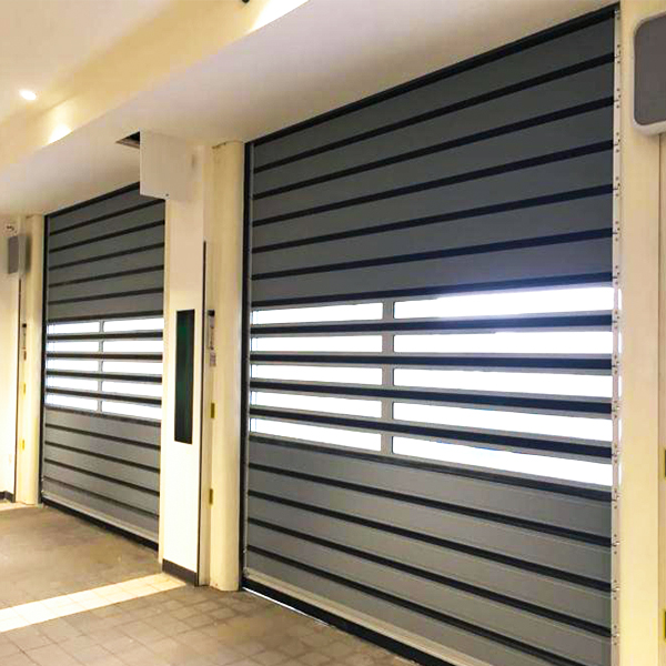 high speed spiral door