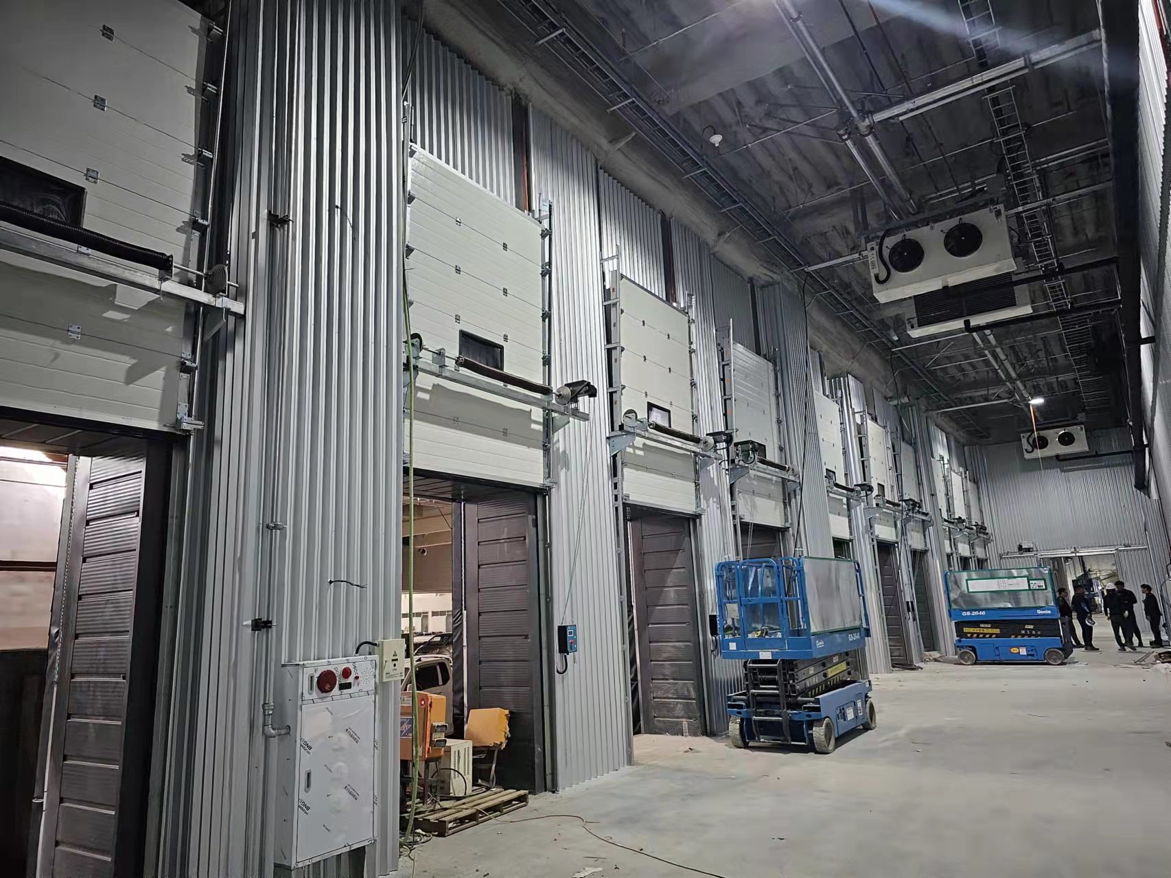 sectional door